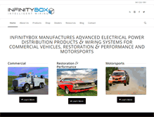Tablet Screenshot of infinitybox.com